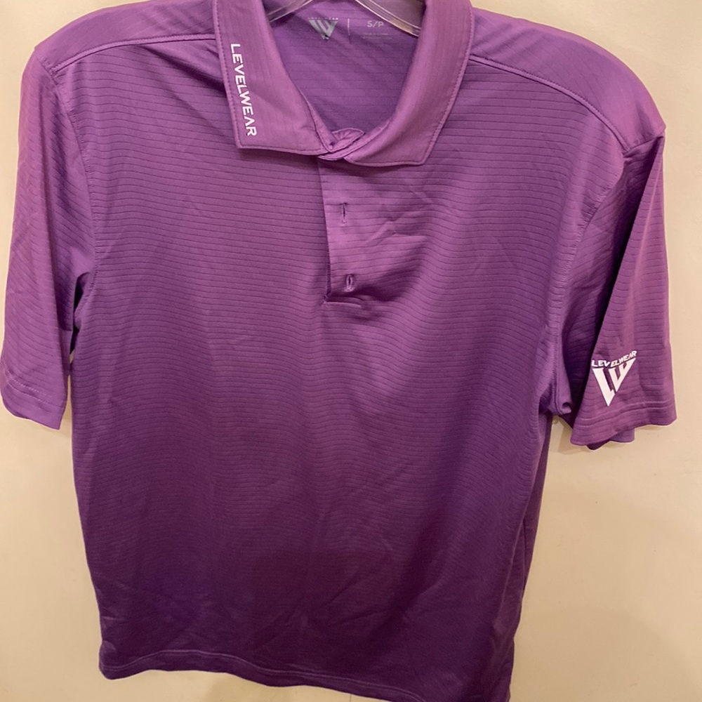 Mens golf polos by Levelwear size small